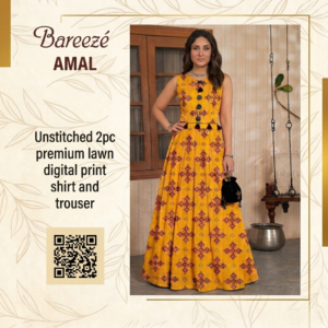 Bareeze 2 Piece - Printed Suit