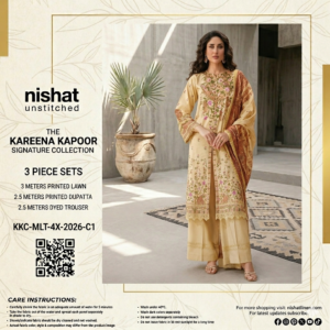 Nishat 3 Piece - Printed Suit